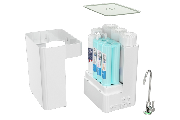 Máy lọc nước RO Karofi KAQ-U98 10 lõi